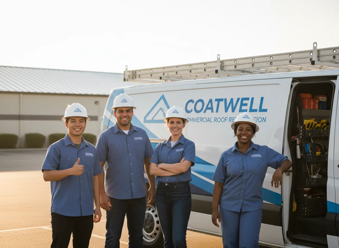 Commercial roof coating company in Bridgman, MI
